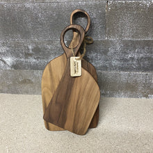 Load image into Gallery viewer, Walnut Couples Cutting Board set
