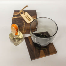 Load image into Gallery viewer, Handmade End Grain Walnut Beverage Coaster (Set of 4)
