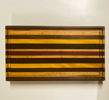 Load image into Gallery viewer, handmade edge grain cutting board
