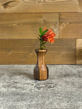 Load image into Gallery viewer, Hand Turned Wood Bud Vase, Twig Pot, Wooden Weed Pot, Flower Stem Vase in Natural Hardwoods
