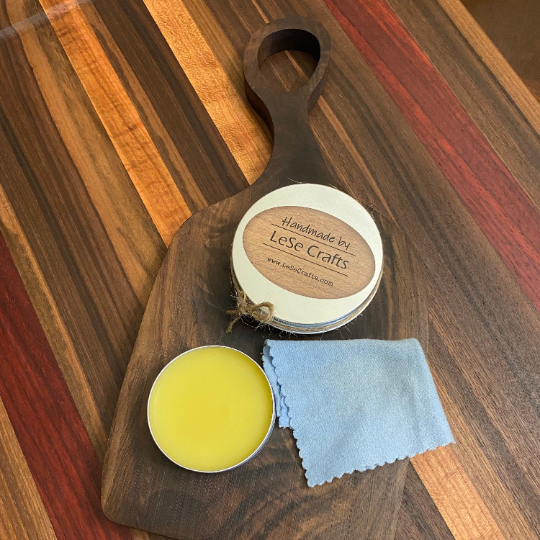 Wood Conditioner, 100% Natural Beeswax & Mineral Oil