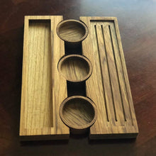 Load image into Gallery viewer, Handcrafted Wooden Jewelry Dish Set
