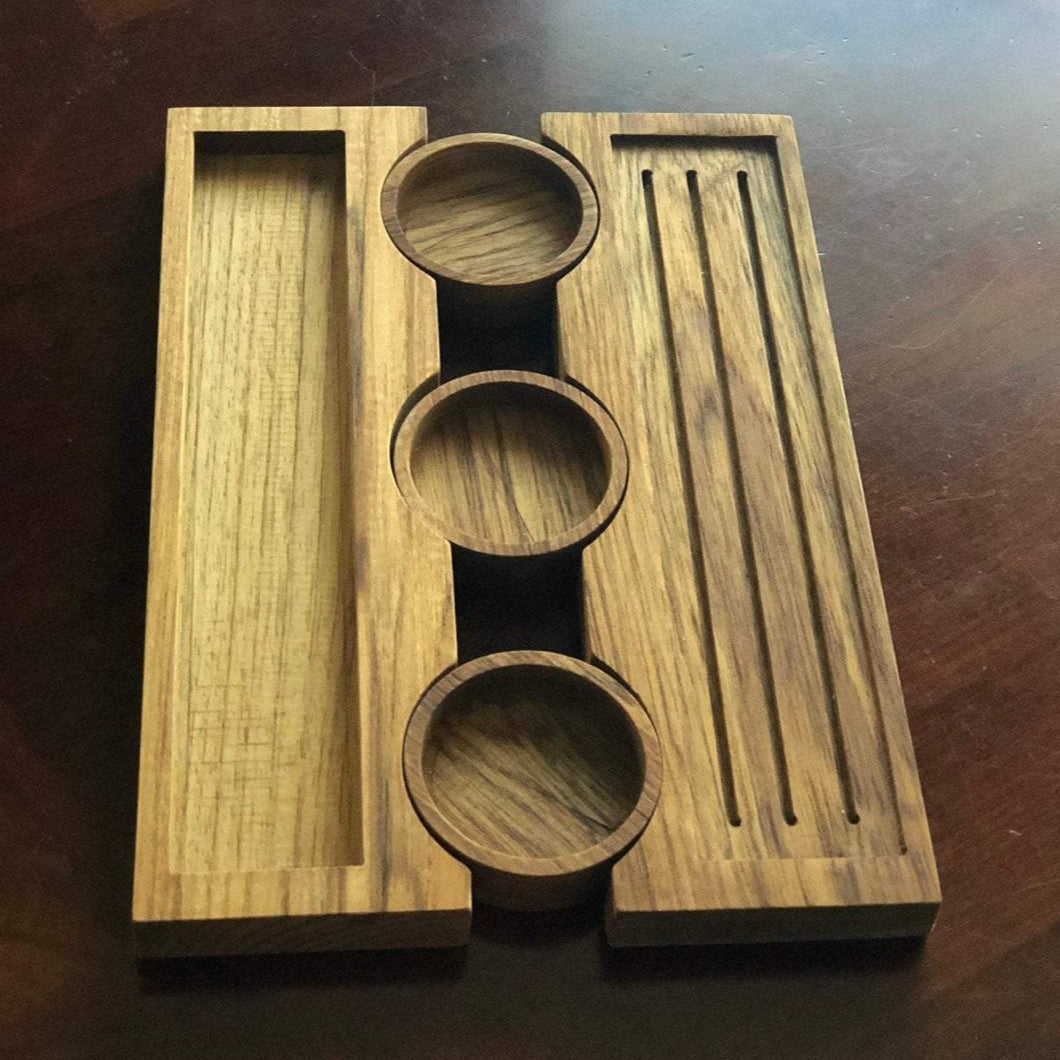 Handcrafted Wooden Jewelry Dish Set