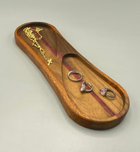Load image into Gallery viewer, Handmade Valet Tray - Exotic Wooden Catch All Tray
