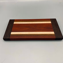 Load image into Gallery viewer, Exotic Wood Rectangular Charcuterie Board
