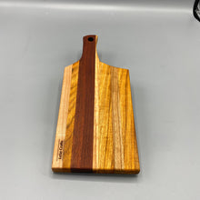 Load image into Gallery viewer, Small Paddle Wood Cutting Board with Handle
