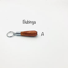 Load image into Gallery viewer, Handmade Wooden Mini Pen Key Chain
