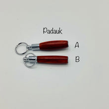 Load image into Gallery viewer, Handmade Wooden Mini Pen Key Chain
