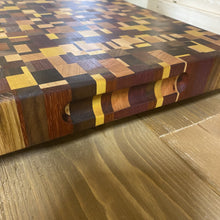 Load image into Gallery viewer, End Grain Chaos Cutting Board
