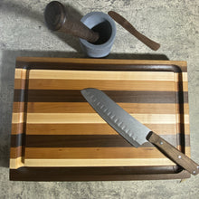 Load image into Gallery viewer, Edge Grain Cutting Board with Juice Groove
