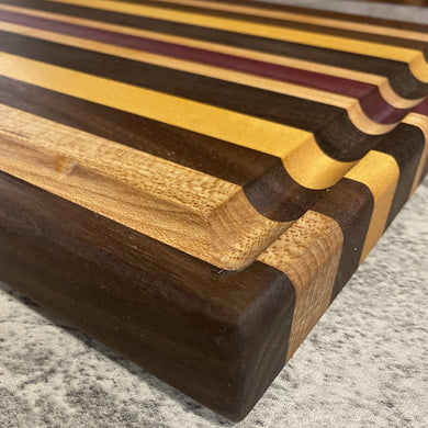 exotic wood cutting board